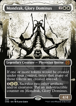 Mondrak, Glory Dominus Phyrexia- All Will Be One Ichor Showcase